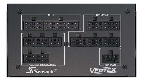 Fuente De Poder Seasonic Vertex Gx-850 850w Eficiencia 80