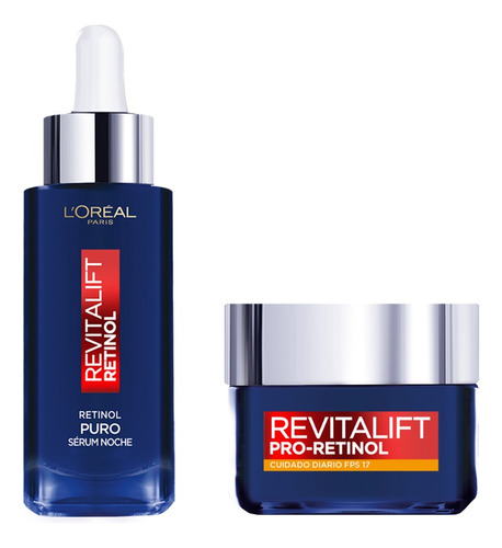 Duo Revitalift Retinol Crema Día + Serum Noche