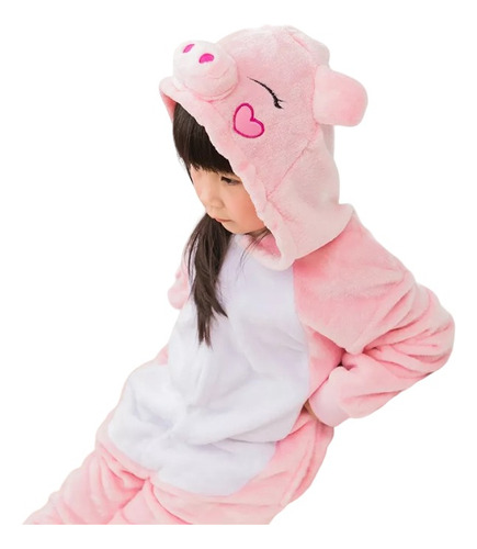 Pijama Infantil Chanchito Rosa