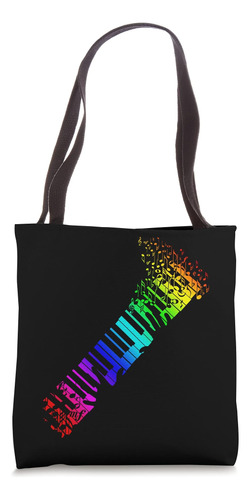 Teclado Piano Colores Del Arco Iris Música Gráficos Hombres 