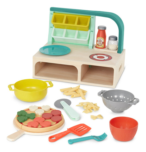 B. Toys - Mini Chef - Pizza-n-pasta Playset - Juego De Pizza