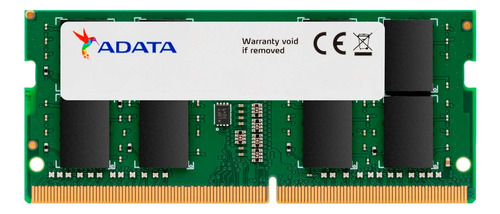 Memoria RAM Premier color verde 8GB 1 Adata AD4S320088G22-SGN