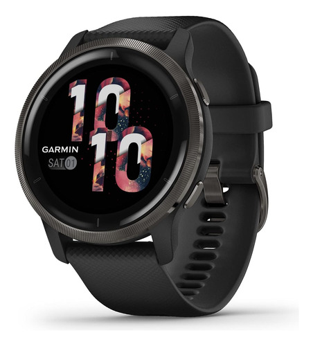 Garmin Venu 2, Reloj Inteligente Gps Con Monitor De Salud Av