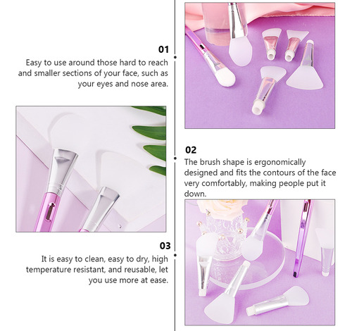Set De Cepillos Reafirmantes Para Mascarilla