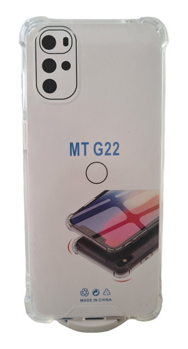 Funda Transparente Reforzada Acrílica Para Motorola G22