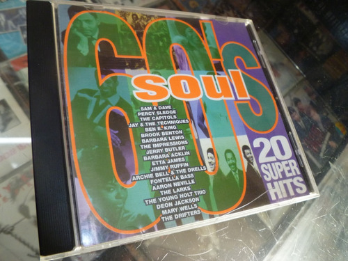 20 Super Hits - 60 S Soul - Cd Garantia Abbey Road