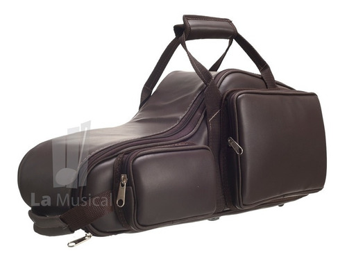 Semi Case (bag) Para Sax Tenor Em Couro Frete Grátis