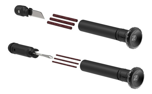 Imagem 2 de 5 de Kit De Reparo Zéfal Z-bar Para Tubeless Com Plugs De Guidão