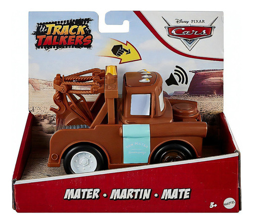 Mate Track Talkers Carros Disney - Mattel Gxt28-gxt32