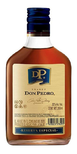 Pack De 2 Brandy Don Pedro Gran Reserva Especial 200 Ml