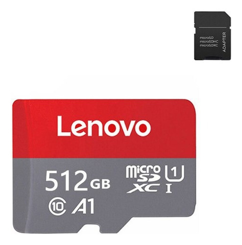 Micro Sd 512 Gb Lenovo, Incluye Adaptador, Calidad