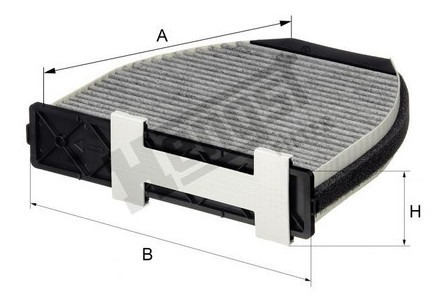 Filtro Ar Condicionado Mercedes E400 Iv Kombi 3.0 13-16