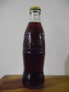 Botella Coca Cola Tapa Amarilla Emb. Salta Refrescos 237 Ml