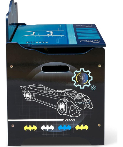 Caja De Juguetes Batman Delta Children 59.69x36.20x52.07cm