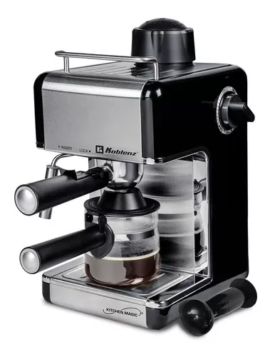 Cafetera Premium Expresso Cappuccino 800 Watts 4 Tazas