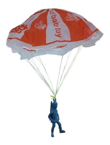 Soldado De Plástico Con Paracaídas Juguete Soldaditos Piñata