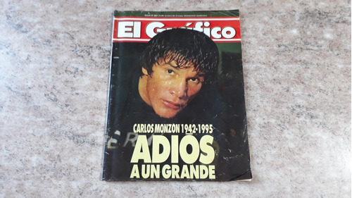 El Gráfico. Muerte De Carlos Monzón. Año 1995. 