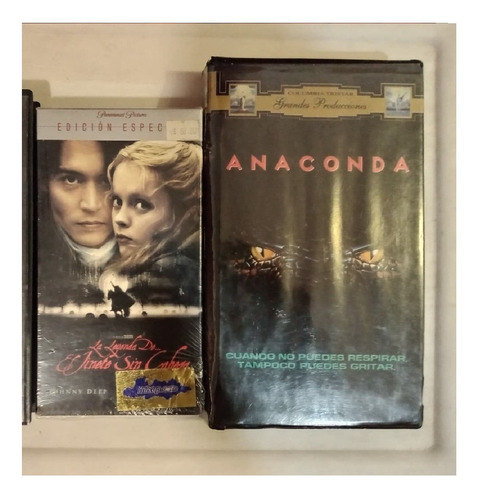 Anaconda, El Jinete Sin Cabeza Vhs