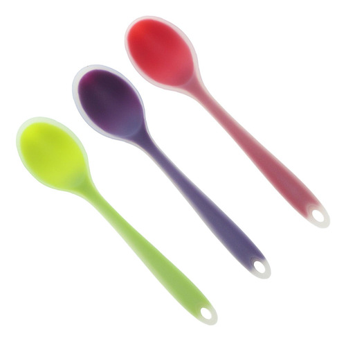 De Sopa De Silicona Translúcida De 8 Pulgadas Cucharadas De