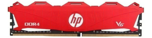 Memoria RAM V6 gamer color rojo 16GB 1 HP 7EH62AA