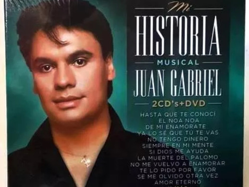 Juan Gabriel Mi Historia Musical Set 2 Cds + Dvd Nuevos