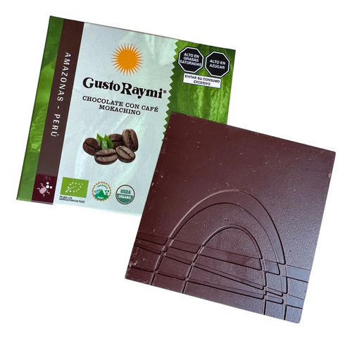 Chocolates 70% Cacao Con Frutas Gusto Raymi 30g Pack X 6 Uni