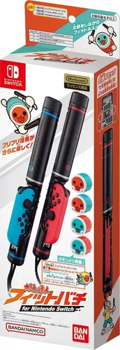 Fitness Attachment Taiko Drum Master Fit Bachi Nintendo Swit