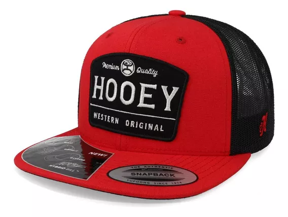 Gorra Hooey Trip 2308t 6 Panel High Profile Rojo Unitalla