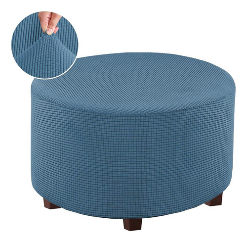2 Fundas Protectoras De Taburete De Reposapiés Redondos