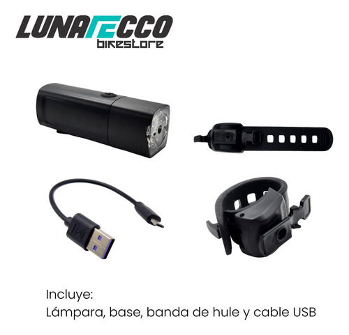 Lámpara Bicicleta D-light 800 Lms / +30 Lms Combo