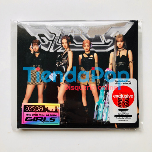 Aespa Girls Cd Target Edicion Limitada Portada Alternativa