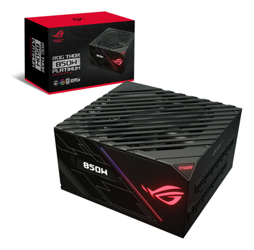 Fuente Asus 850w Rog Thor 850w Platinum 80 Plus Oled Modular