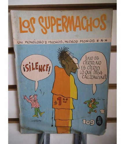 Comic Los Supermachos 109 Editorial Posada Vintage 