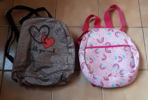 Lote De Mochilas Para Chicas