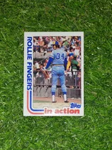 Comprar Cv Rollie Fingers 1982 Topps In Action 