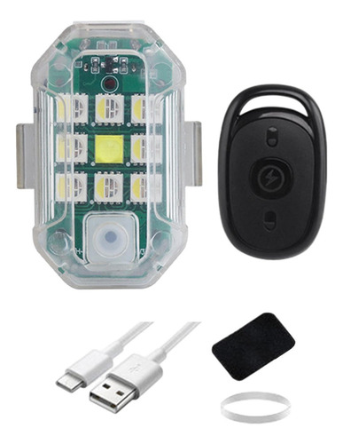 Luz Estroboscópica De Led, Luz Anticolisão Versátil 1 Luz