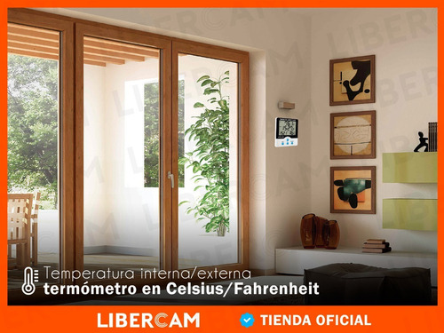 Imagen 5 de 10 de Termometro Higrometro Digital Humedad Temperatura Int Ext