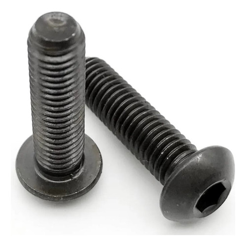 Parafuso Allen Cabeça Abaulada M5x30 Ma Aço 10.9 - 20 Peças