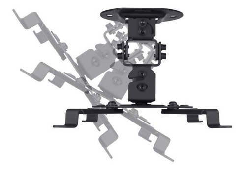 Imagen 4 de 6 de Soporte Para Proyector Universal Cañón Ajustable Techo