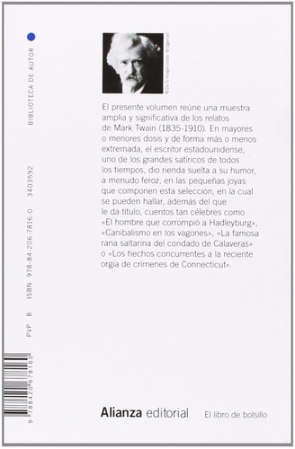 El Robo Del Elefante Blanco Y Cuentos De Mark Twain. Alianza Editorial, Tapa Blanda, En Español, 2013