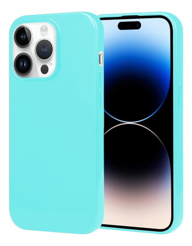 Funda Para Huawei Mate 20 Pro Jelly Pearl Verde Antishock