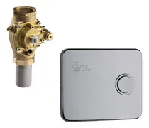 Comprar Combo Tecla Slim Fv + Valvula Descarga Inodoro 378.01 378.02