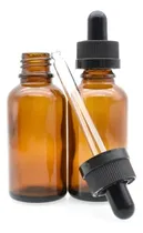 Comprar Frasco De Vidrio Ambar De 20ml Con Cuenta Gota (pack X 10)