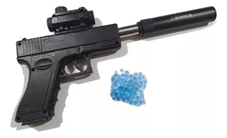 Pistola Hidrogel Glock 19 - Bolas De Hidrogel