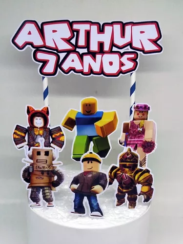 Festa Roblox - Arthur 8 anos 