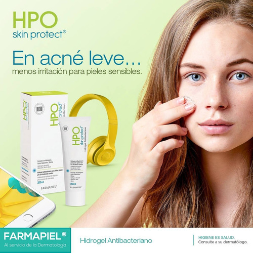 Imagen 4 de 6 de Hidrogel Antibacteriano Piel Grasa Tratamiento Acné Hpo 30ml