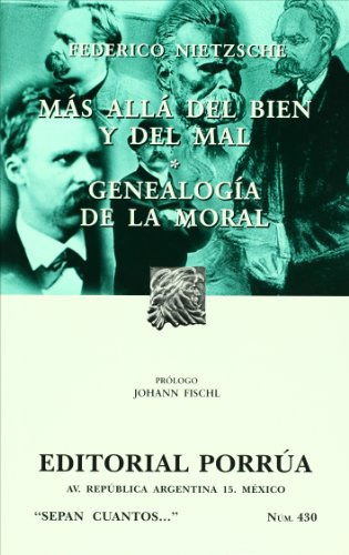 Libro Mas Alla Del Bien Y Del Mal  De Nietzsche Fede