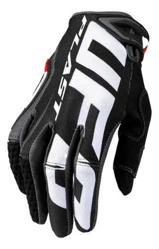 Guantes Ufo Blaze Motociclista Motocross Enduro - Negro Talla S