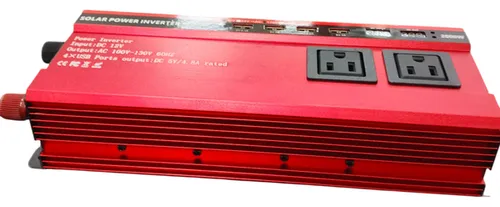 Inversor De 2000w Rojo