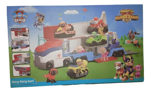 Bus Paw Patrol Patrulla Canina Incluye 3 Carros Juguete Niño